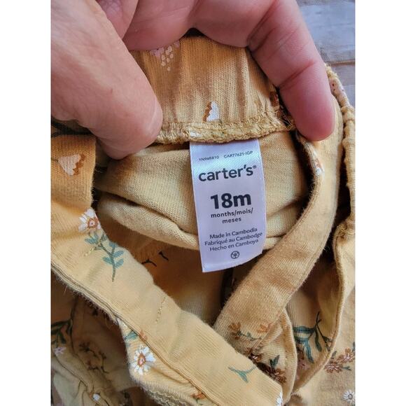 Carters Baby Girl Overalls Size 18 Months - Picture 5 of 11